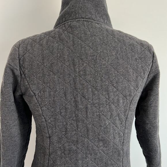 THE NORTH FACE gray Caroluna crop full zip fleece jacket small - Picture 5 of 10